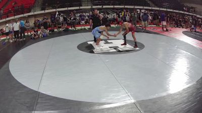 120 lbs Cons. Quarters - Maxim Padilla, Nevada vs Zaine Labra, Hawaii