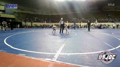 61 lbs Consi Of 8 #1 - Moxyn Wade, Shelton Wrestling Academy vs Jayden Brant, Caney Valley Wrestling