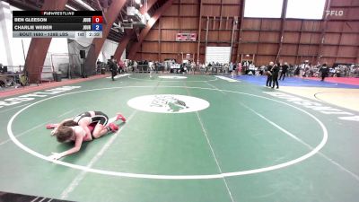 138B lbs Final - Ben Gleeson, Journeymen vs Charlie Weber, Journeymen