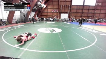 138B lbs Final - Ben Gleeson, Journeymen vs Charlie Weber, Journeymen