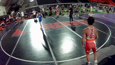 96 lbs Champ. Round 2 - Aukai Walsh, Hawaii vs Matthew McNulty, Idaho
