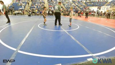 58 lbs Semifinal - Dylan Lockwood, Heat vs Hadley-Glen Smith, Anno Youth Wrestling