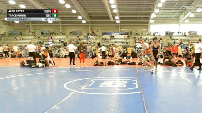 195 lbs Rr Rnd 2 - Alex Reyes, Triumph Blue - HSB vs Trace Kinzel, TDWC Maniacs Grey - HSB