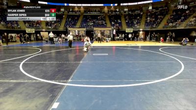 136 lbs Consy 4 - Dylan Jones, Keystone Oaks vs Harper Sipes, Quaker Valley