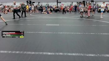 92 lbs Round 3 (4 Team) - Cael Muller, Steller Trained Mantis vs Christian Corcoran, Team Gotcha