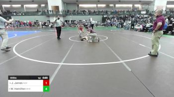 120 lbs Consi Of 8 #2 - Jaiden James, Norwich Free Academy vs William Hamilton, Bristol Central