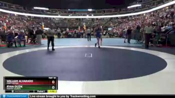 152 lbs Quarterfinal - William Alvarado, Fort Lupton vs Ryan Duzik, Moffat County