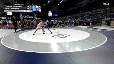 150 lbs Cons. Rd Of 16 - Charlie Herrington, CA vs David A. Burchett, CO