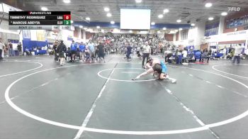 144 lbs Champ. Round 2 - Timmithy Rodriguez, La Habra vs Marcus Abeyta, Cleveland