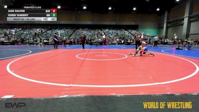 58 lbs Consi Of 8 #2 - Jase Dalton, OCRTC vs Owen Tannery, Roundtree Wrestling Academy