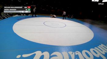 5A 132 lbs 1st Place Match - Diesel Knudsen, Westfield vs William Shallenberger, Wasatch