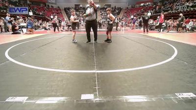 90-105 lbs Rr Rnd 2 - Tucker Piersol, Claremore Wrestling Club vs Wyatt Hicks, Claremore Wrestling Club