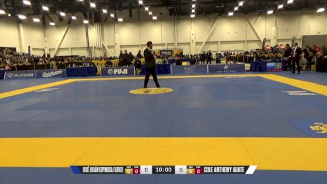 Cole Anthony Abate vs José Julián Espinosa Flores 2024 World IBJJF Jiu-Jitsu No-Gi Championship