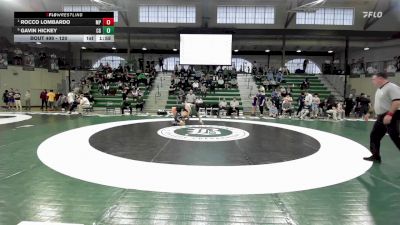 120 lbs Semifinal - Rocco Lombardo, Malvern Prep vs Gavin Hickey, Cardinal Gibbons