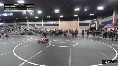 109 lbs Consi Of 32 #1 - Noah Carrillo, Threshold WC vs Preston Schreck, Eastvale Elite WC
