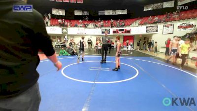 88 lbs Rr Rnd 1 - Case Henson, Wagoner Takedown Club vs Michael Weisinger, Wyandotte Youth Wrestling