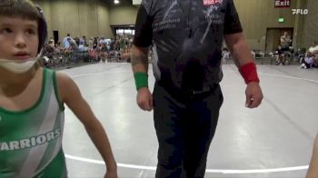 55 lbs Round 1 (8 Team) - Brantley Dalton, Indiana Outlaws vs Christian Toungette, Williamson County WC
