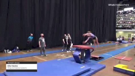 Ella Hawks - Women's Group, Wings Gymnastics Academy - 2021 Women's Xcel Region 4 Championships