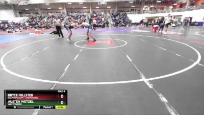 184 lbs Quarterfinal - Austen Wetzel, Westminster vs Bryce Millster, Oklahoma City - Unattached