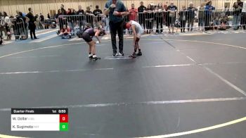 62 lbs Quarterfinal - William Dollar, Loglv vs Kyle Sugimoto, Faito Wc