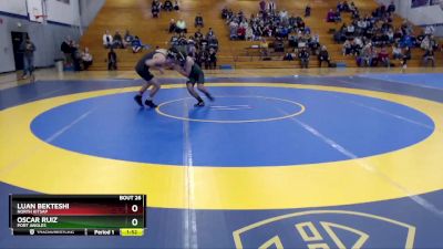 152 lbs Quarterfinal - Luan Bekteshi, North Kitsap vs Oscar Ruiz, Port Angles