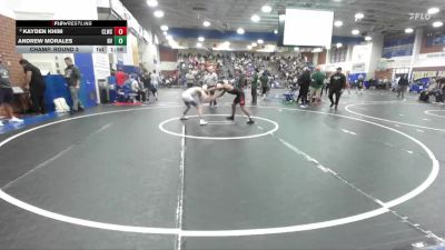 106 lbs Champ. Round 2 - Kayden Khim, Clovis West vs Andrew Morales, Northview