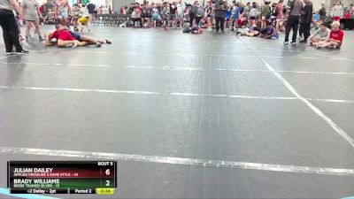 175 lbs Round 2 (6 Team) - Julian Dailey, Applied Pressure X Kame Style vs Brady Williams, Beebe Trained Silver
