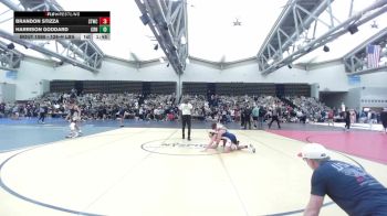 128-H lbs Round Of 64 - Brandon Stizza, Shore Thing WC vs Harrison Goddard, Council Rock North