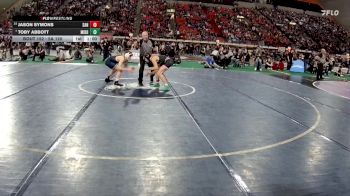 5A 120 lbs Cons. Round 1 - Toby Abbott, Middleton vs Jason Symons, Sandpoint