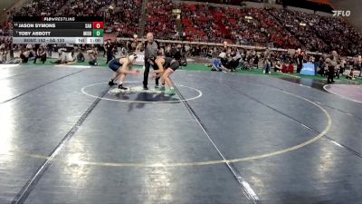 5A 120 lbs Cons. Round 1 - Toby Abbott, Middleton vs Jason Symons, Sandpoint