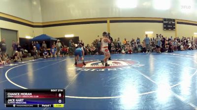 105 lbs Round 1 - Chance Moran, Owen County Wrestling Club vs Jace Hart, Alphas Wrestling