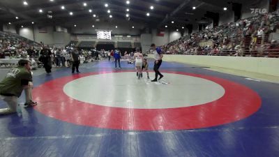 76 lbs Consi Of 8 #2 - Landon Gornto, Pedraza Wrestling vs Cooper Bishop, South Forsyth WAR Wrestling Club