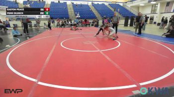 140 lbs 3rd Place - Easton Peace, Bartlesville Wrestling Club vs Penn Dilbeck, Woodland Wrestling Club