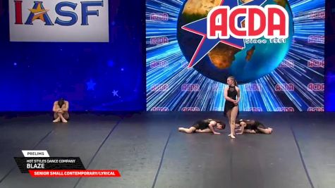 Hot Styles Dance Company - Blaze [2025 Senior Small Contemporary/Lyrical Prelims] 2025 The Dance Worlds