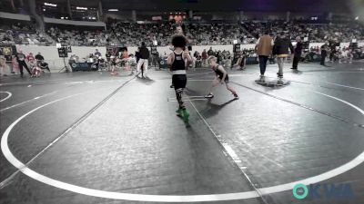 43 lbs Consi Of 8 #2 - Yori Jackson, Shelton Wrestling Academy vs Zayden Lewis, Team Nomad