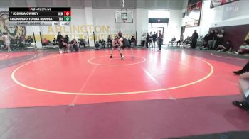 132 lbs Champ. Round 3 - Leonardo Torija Ibarra, Tahquitz vs Joshua Ownby, Hemet