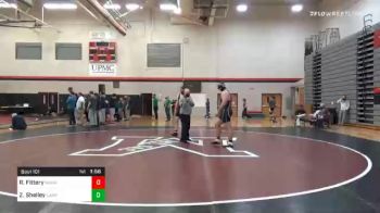 285 lbs Semifinal - Ryland Fittery, Manheim Central vs Zac Shelley, Lampeter Strasburg