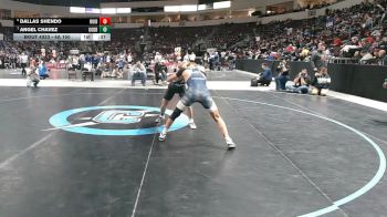 4A 150 lbs Cons. Round 3 - Angel Chavez, Goddard vs Dallas Shendo, Ruidoso