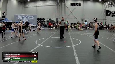 100 lbs Semis (4 Team) - Garrett Ciampoli, Kings K6 vs GAVIN THOMPSON, High Pace Wrestling