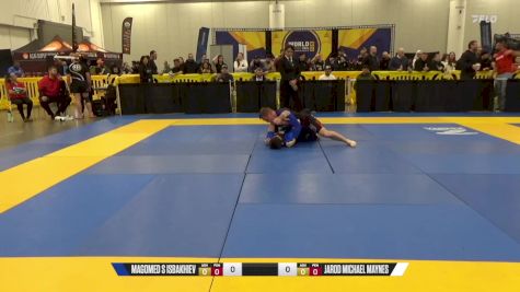 Jarod Michael Maynes vs Magomed S Isbakhiev 2024 World IBJJF Jiu-Jitsu No-Gi Championship