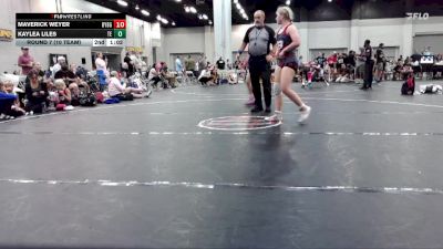150 lbs Round 7 (10 Team) - Ilyana Martinez, Backyard Brawlers Pink vs Kaylea Liles, Takedown Elite