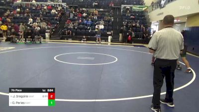 197 lbs 7th Place - Javante Gregoire, Santa Rosa vs Devin Peries, East Los Angeles