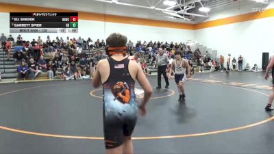 128 lbs Round 4 - Garrett Spier, Hammerin Hawks vs Eli Shedek, Big Game Wrestling Club