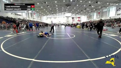 71 lbs Quarterfinal - Bradley Colletti, Spencerport Jr Rangers Wrestling Club vs Lane Petkovsek, Dolgeville Youth Wrestling Club