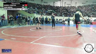 120 lbs Round Of 64 - Darrell Compton, Elgin Wrestling vs Cade Gibson, Edmond Memorial