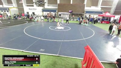 65-74 lbs Semifinal - Beau Flynn, Champions WC vs Paxton Hernandez, Sublime Wrestling Academy