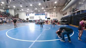 100 lbs Quarterfinal - Avery Richins, Moorcroft vs Kailyah Bento, Cheyenne East