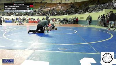 100 lbs Consi Of 8 #2 - Nate Edmondson, Southwest Covenant Schools vs Kamdyn Smith, F-5 Grappling