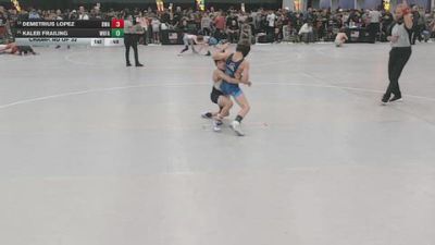 75 lbs Champ. Rd Of 32 - Kaleb Frailing, Wrestling Factory vs Demetrius Lopez, Denver Wrestling Academy