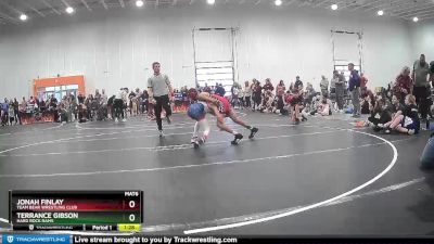 85 lbs Round 3 - Terrance Gibson, Hard Rock Rams vs Jonah Finlay, Team Bear Wrestling Club